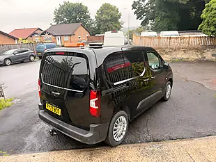 Used 2024 Toyota Proace Icon Short Panel Van Black - Interior and Exterior details 7