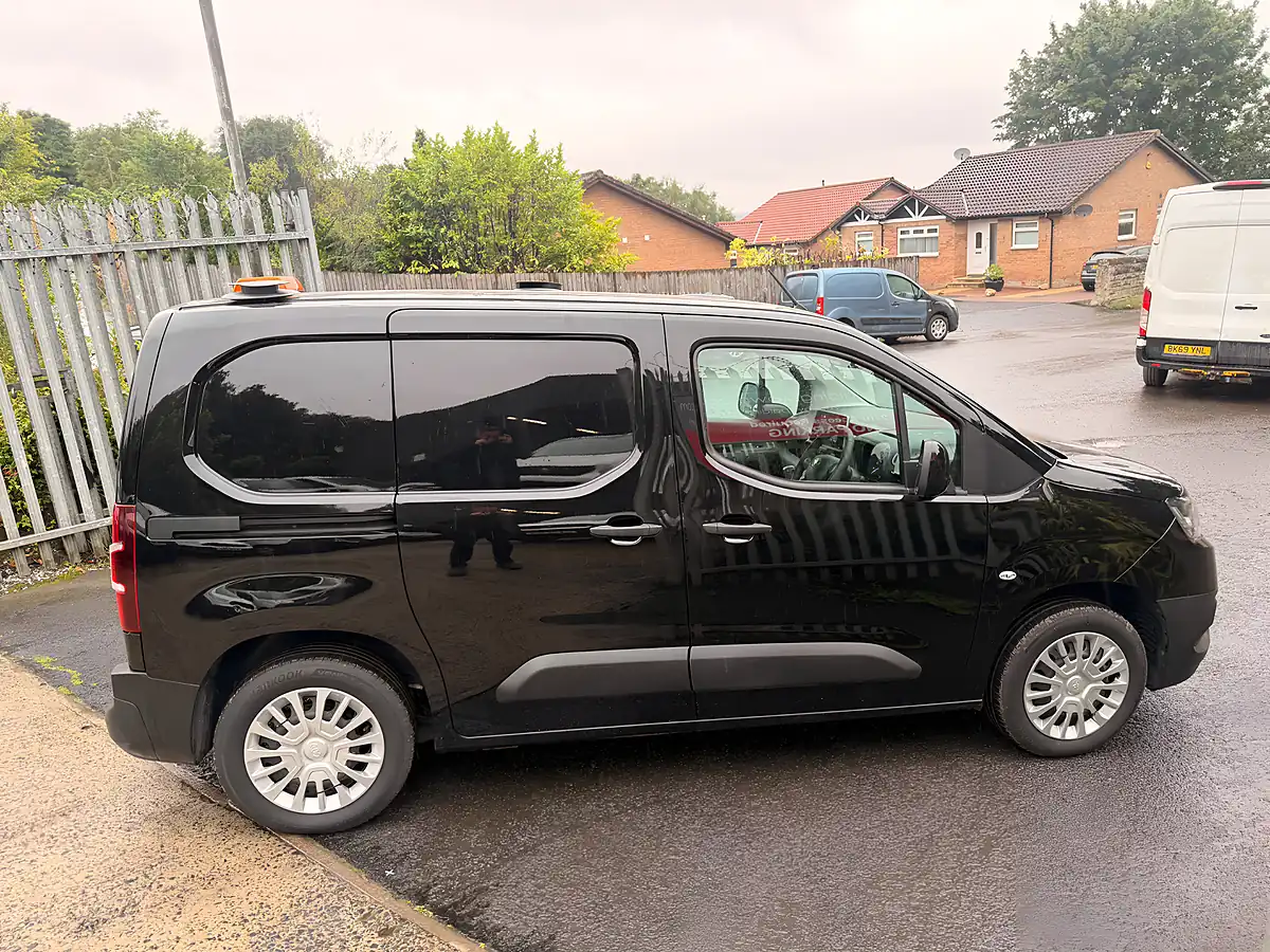 Used 2024 Toyota Proace Icon Short Panel Van Black - Interior and Exterior details 9