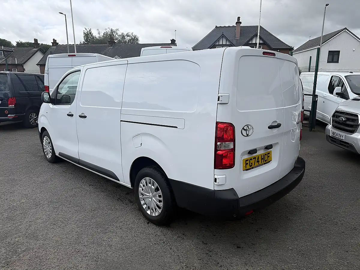 Used 2024 Toyota Proace Icon White - Interior and Exterior details 2