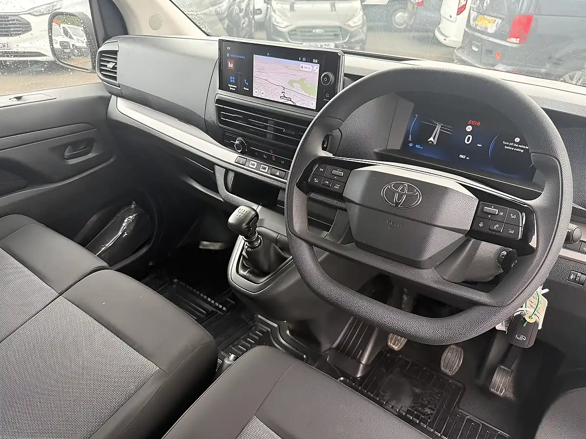 Used 2024 Toyota Proace Icon White - Interior and Exterior details 6