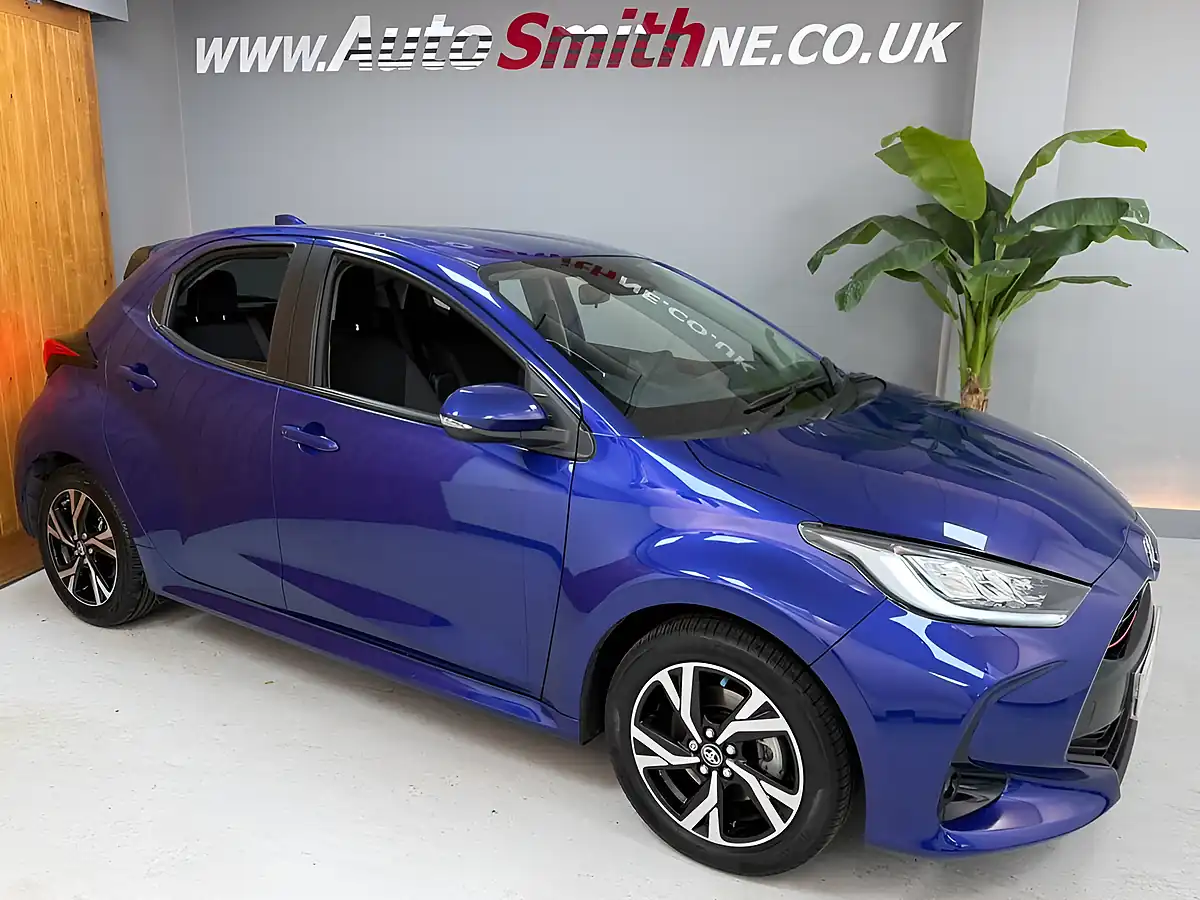 Used 2024 Toyota Yaris Design Juniper Blue - Interior and Exterior details 11