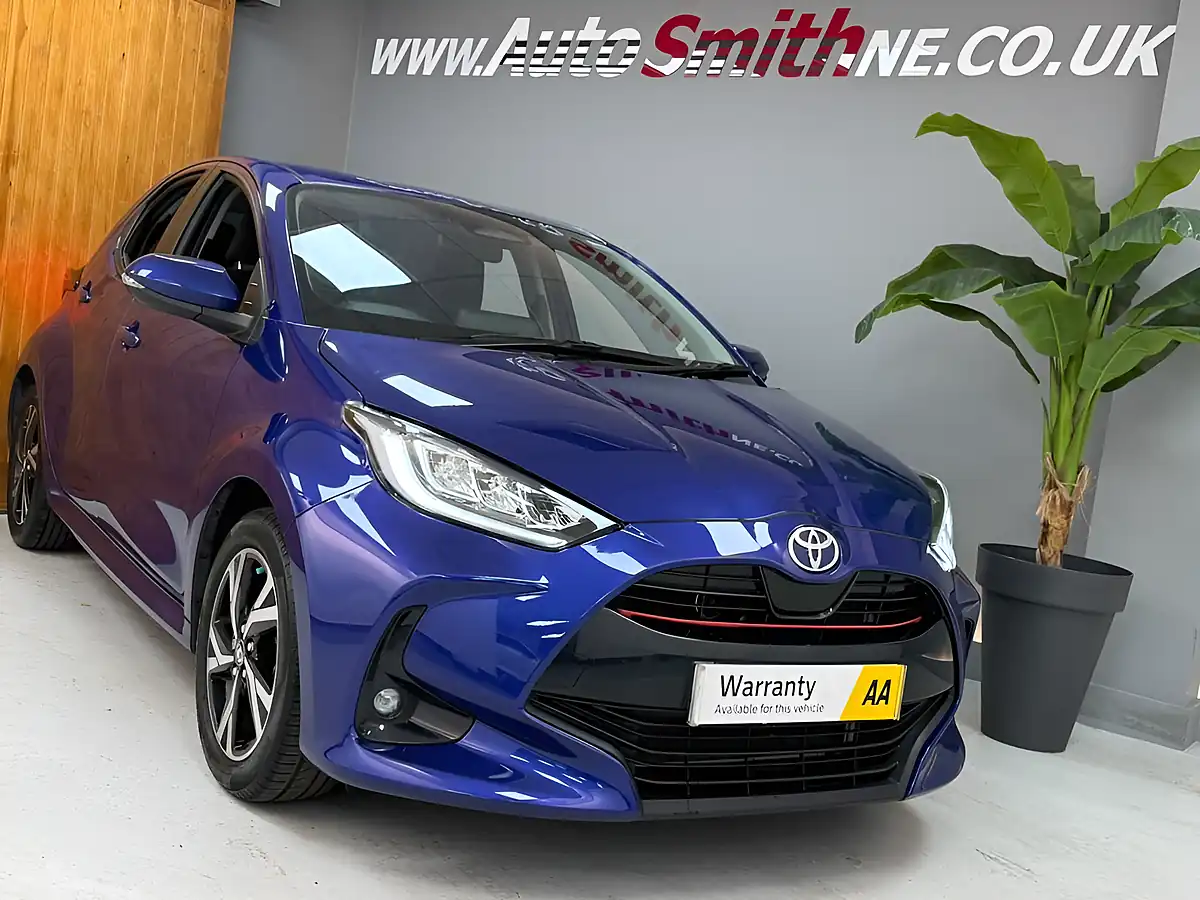 Used 2024 Toyota Yaris Design Juniper Blue - Interior and Exterior details 12