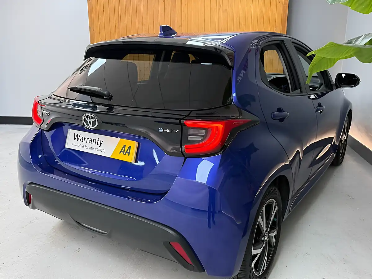 Used 2024 Toyota Yaris Design Juniper Blue - Interior and Exterior details 16