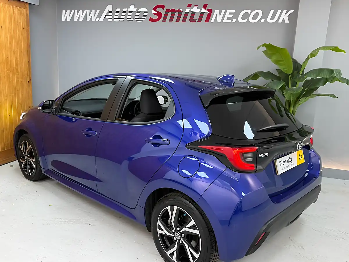 Used 2024 Toyota Yaris Design Juniper Blue - Interior and Exterior details 18