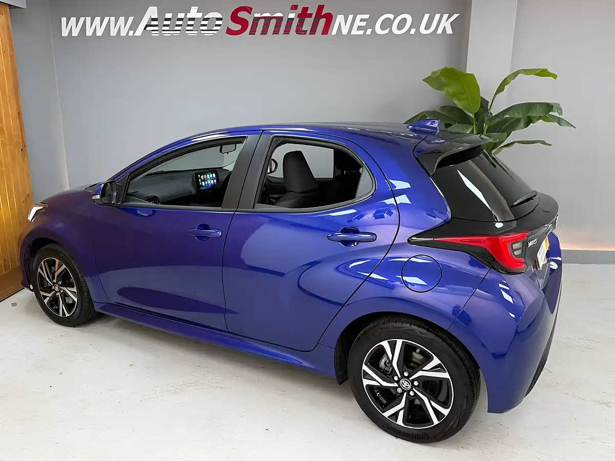 Used 2024 Toyota Yaris Design Juniper Blue - Interior and Exterior details 19