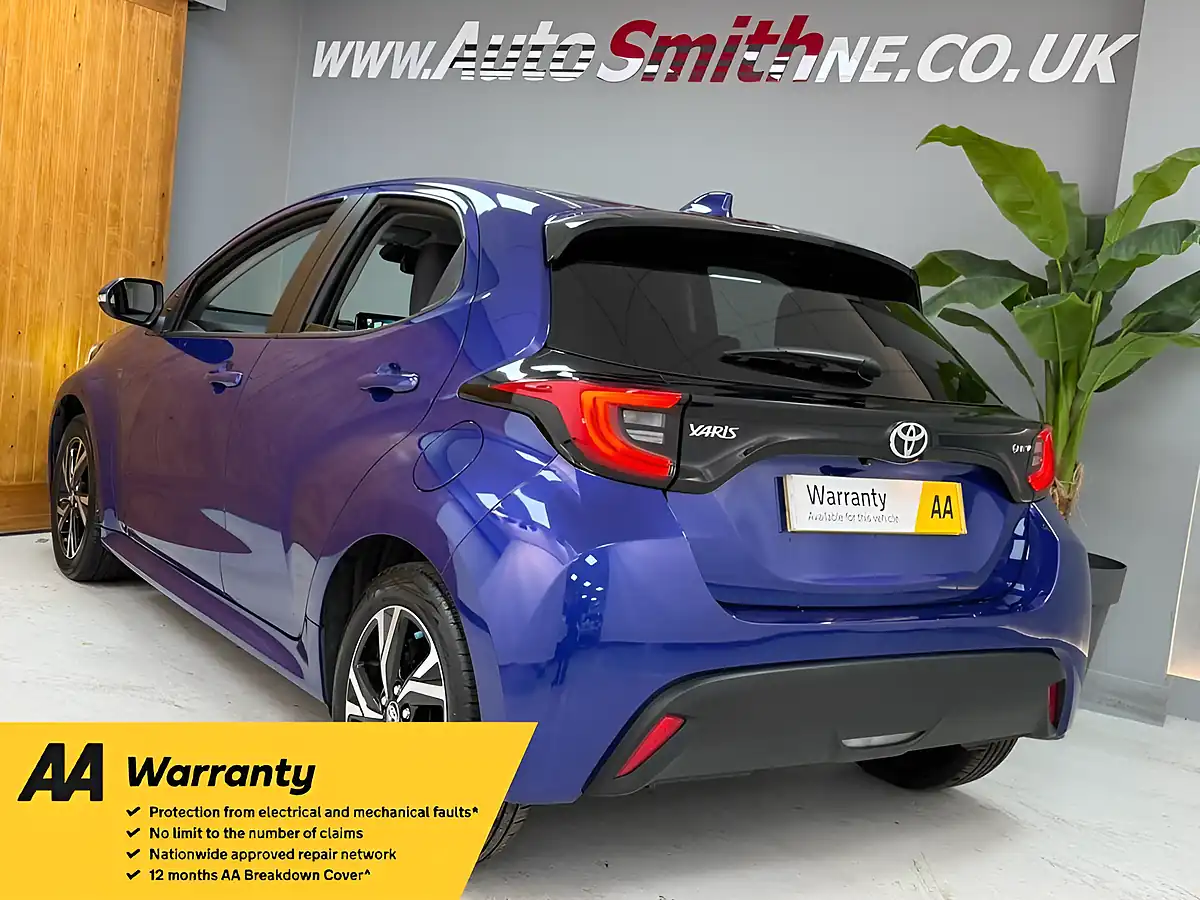 Used 2024 Toyota Yaris Design Juniper Blue - Interior and Exterior details 4