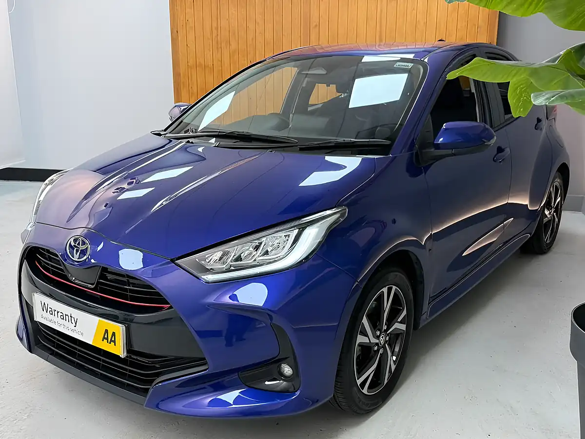 Used 2024 Toyota Yaris Design Juniper Blue - Interior and Exterior details 6
