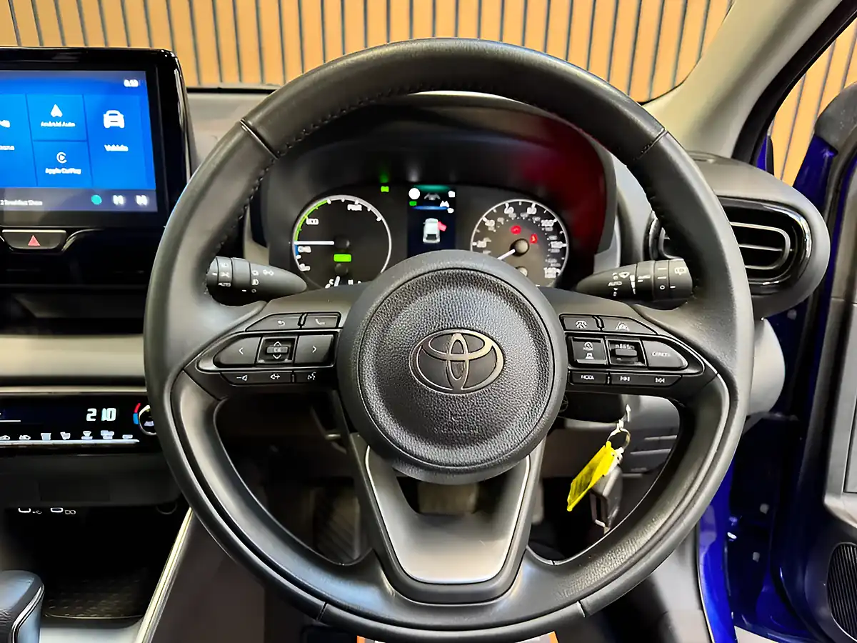 Used 2024 Toyota Yaris Icon Juniper Blue - Interior and Exterior details 12