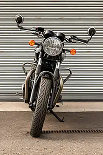 Used 2024 Triumph Bonneville T100 Stealth Edition Sapphire Blue / Silver Blue - Interior and Exterior details 3