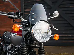 Used 2024 Triumph Bonneville T120 Red and Silver - Interior and Exterior details 6