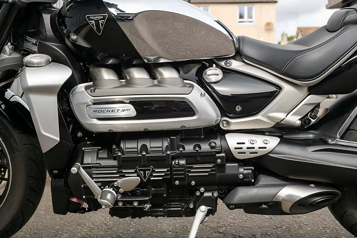 Used 2024 Triumph Rocket 3 GT Chrome / Black - Interior and Exterior details 12