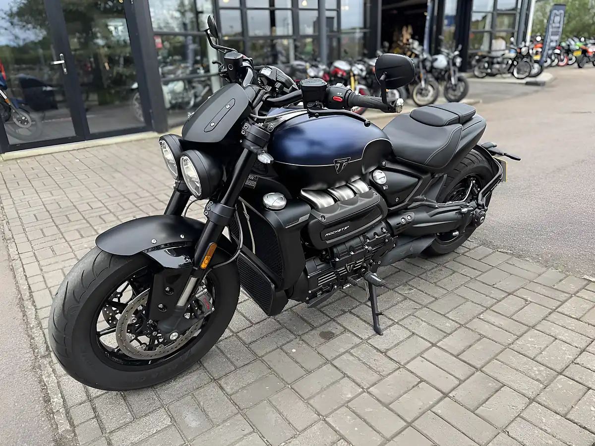 Used 2024 Triumph Rocket 3 R Blue/Black - Interior and Exterior details 6