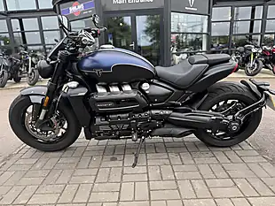 Used 2024 Triumph Rocket 3 R Blue/Black - Interior and Exterior details 7