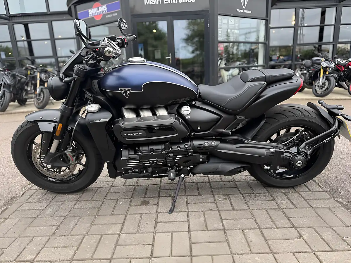 Used 2024 Triumph Rocket 3 R Blue/Black - Interior and Exterior details 7