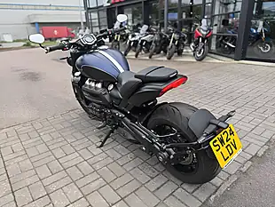 Used 2024 Triumph Rocket 3 R Blue/Black - Interior and Exterior details 8