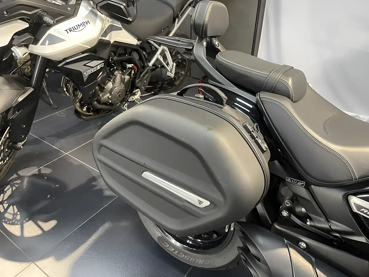 Used 2024 Triumph Rocket 3 Storm GT Carnival Red/Sapphire Black - Interior and Exterior details 10