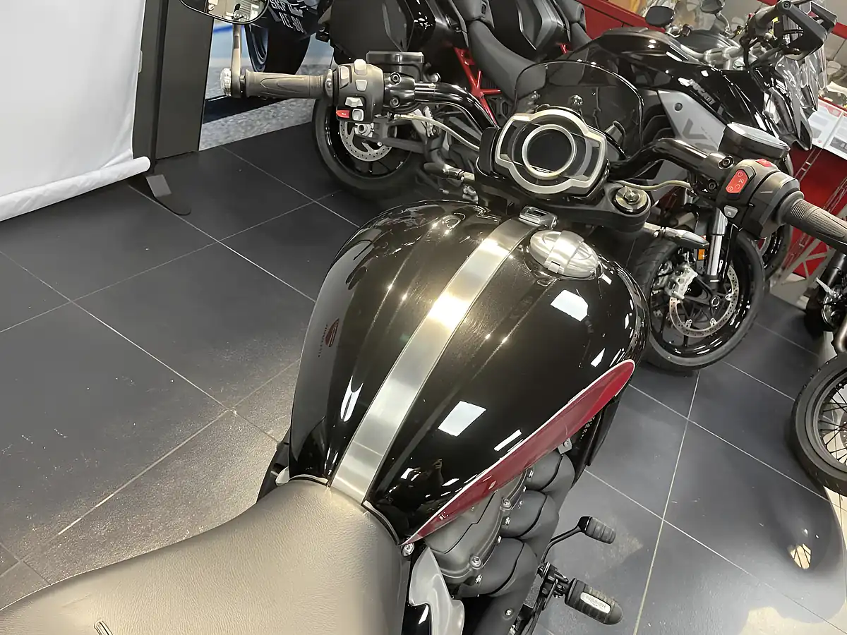 Used 2024 Triumph Rocket 3 Storm GT Carnival Red/Sapphire Black - Interior and Exterior details 14