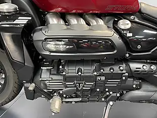 Used 2024 Triumph Rocket 3 Storm GT Carnival Red/Sapphire Black - Interior and Exterior details 16