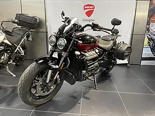 Used 2024 Triumph Rocket 3 Storm GT Carnival Red/Sapphire Black - Interior and Exterior details 4