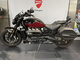 Used 2024 Triumph Rocket 3 Storm GT Carnival Red/Sapphire Black - Interior and Exterior details 5