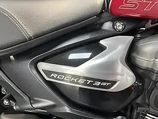 Used 2024 Triumph Rocket 3 Storm GT Carnival Red/Sapphire Black - Interior and Exterior details 8
