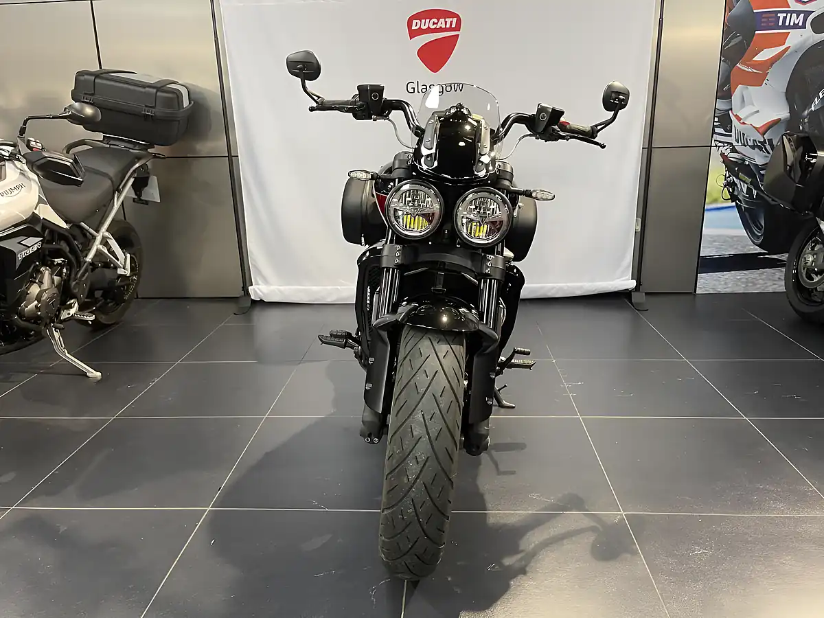 Used 2024 Triumph Rocket 3 Storm GT Carnivel Red/Sapphire Black - Interior and Exterior details 3