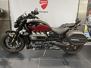 Used 2024 Triumph Rocket 3 Storm GT Carnivel Red/Sapphire Black - Interior and Exterior details 5
