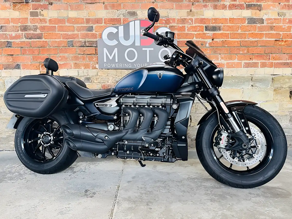 Used 2024 Triumph Rocket Iii Storm GT Black - Front View
