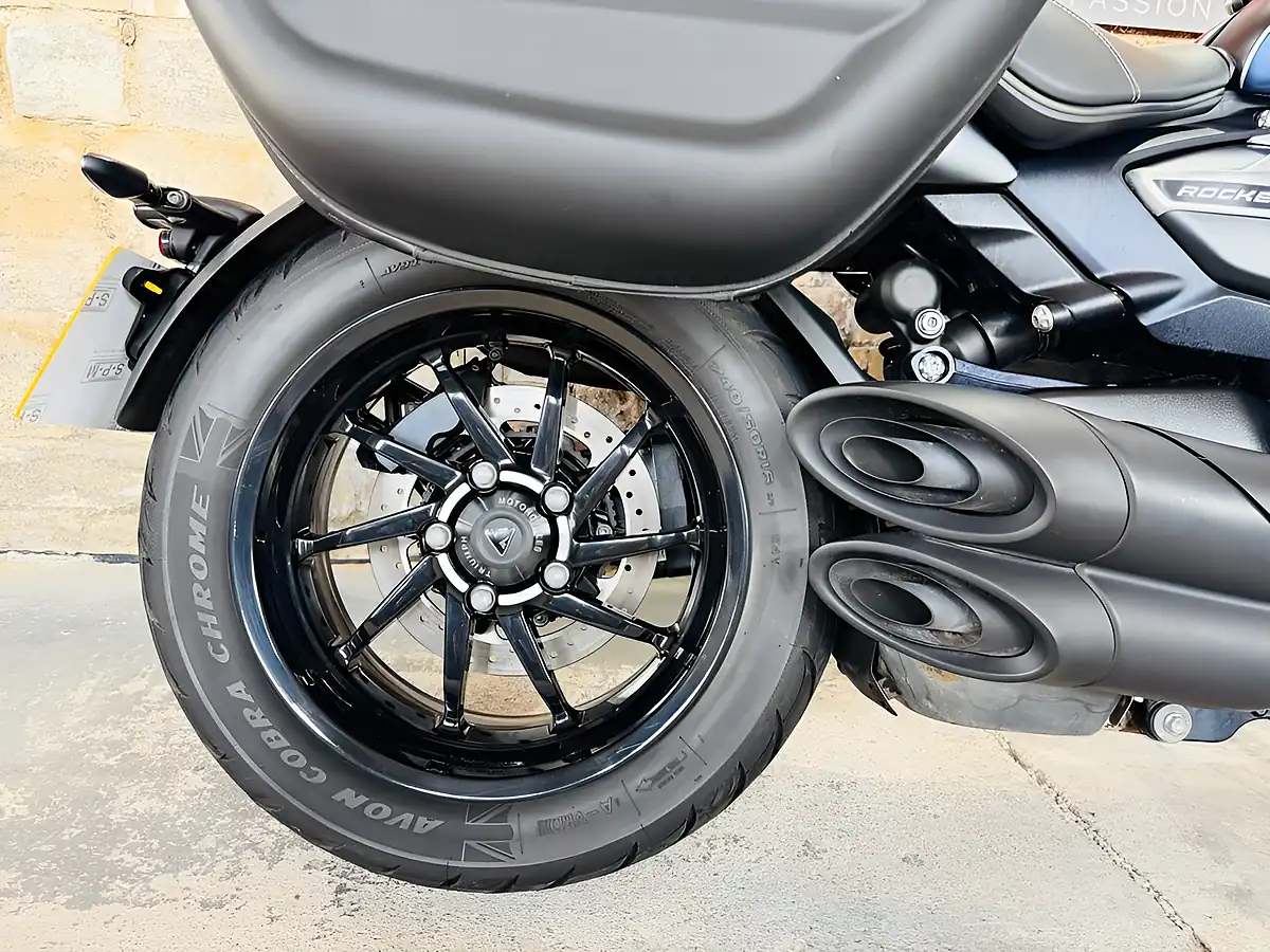 Used 2024 Triumph Rocket Iii Storm GT Black - Interior and Exterior details 10