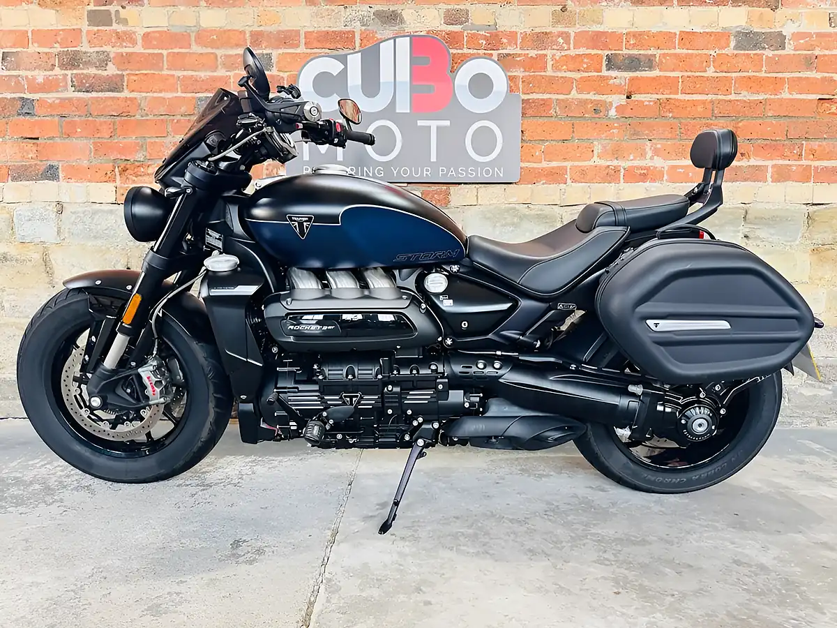 Used 2024 Triumph Rocket Iii Storm GT Black - Interior and Exterior details 11