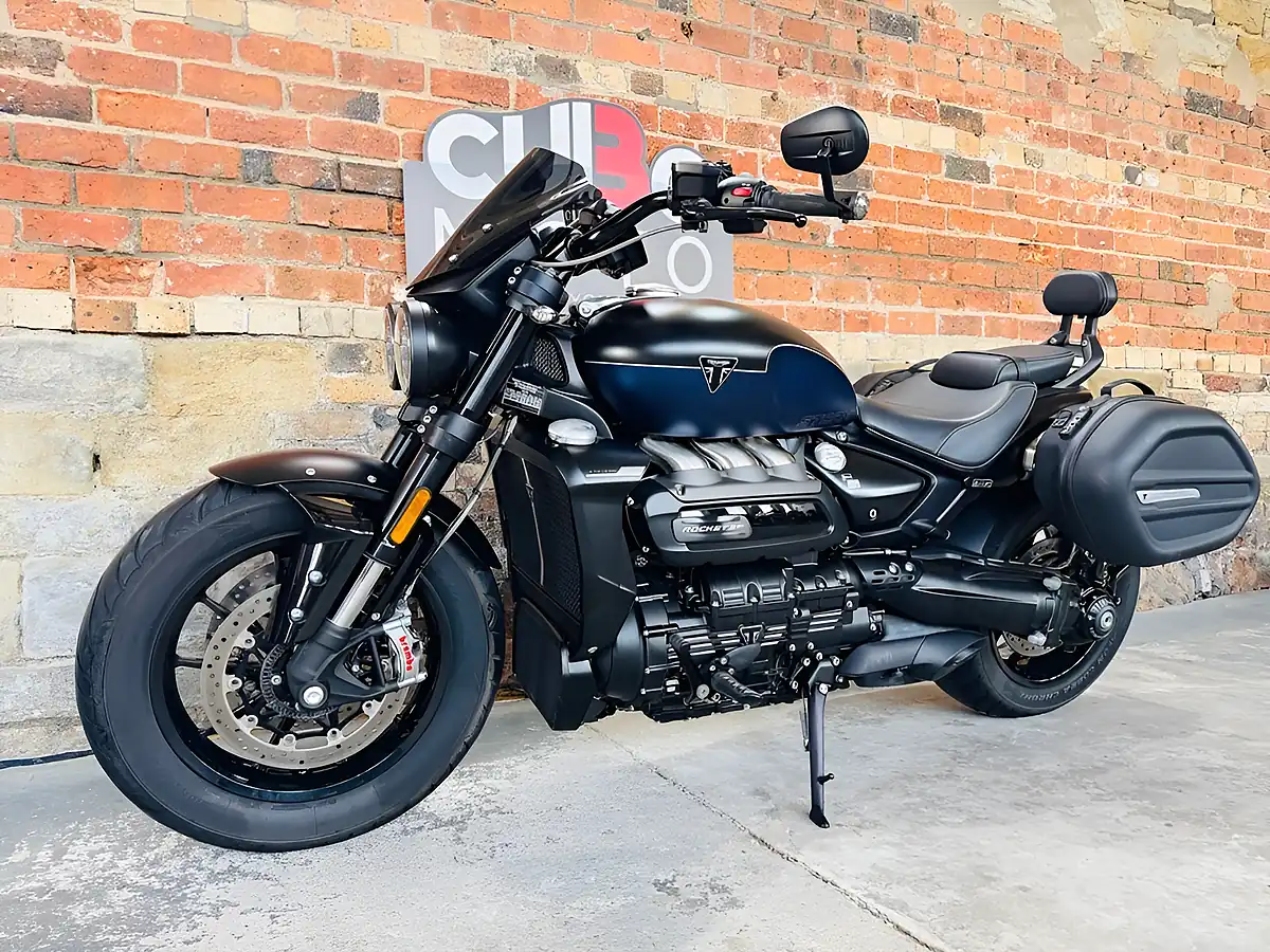 Used 2024 Triumph Rocket Iii Storm GT Black - Interior and Exterior details 12