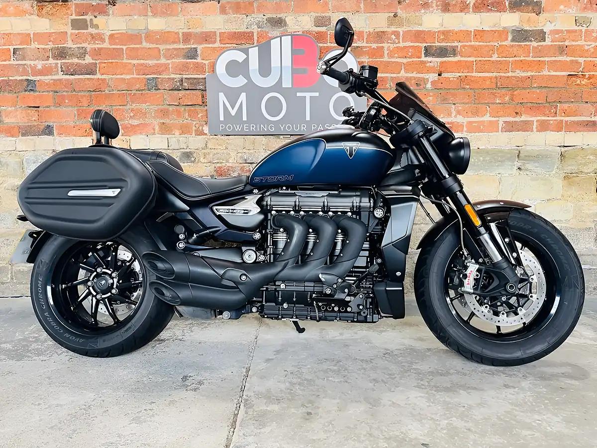 Used 2024 Triumph Rocket Iii Storm GT Black - Interior and Exterior details 2