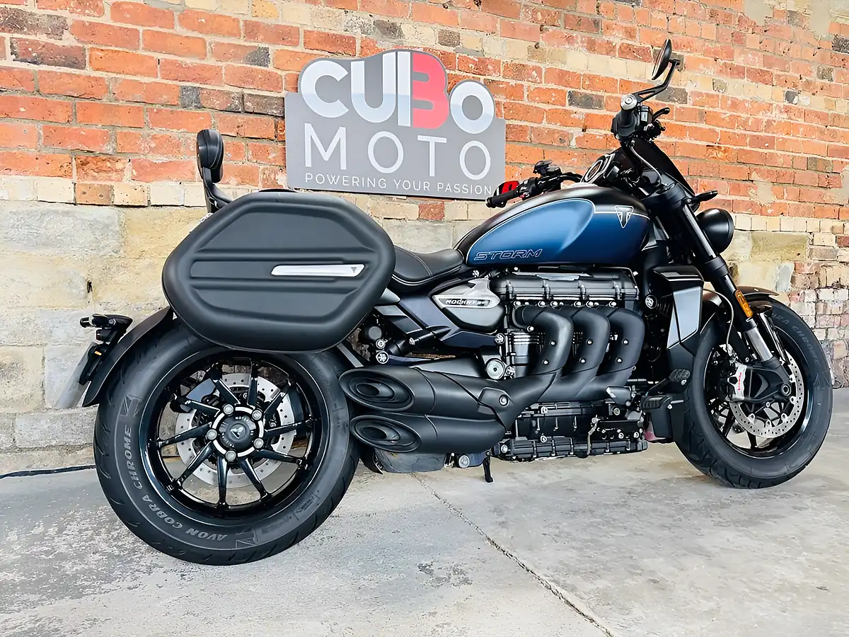 Used 2024 Triumph Rocket Iii Storm GT Black - Interior and Exterior details 4