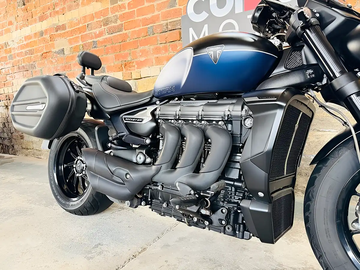 Used 2024 Triumph Rocket Iii Storm GT Black - Interior and Exterior details 6