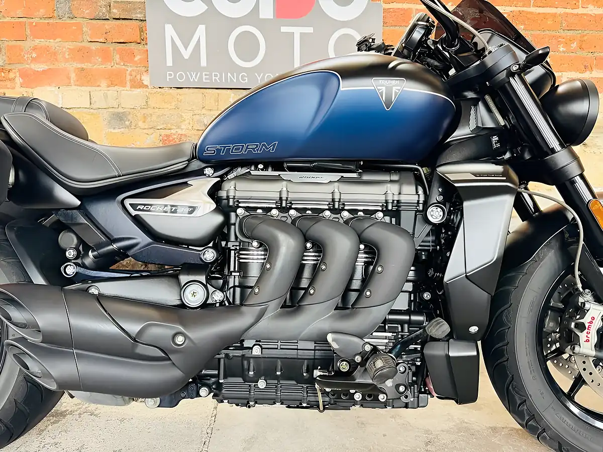 Used 2024 Triumph Rocket Iii Storm GT Black - Interior and Exterior details 7