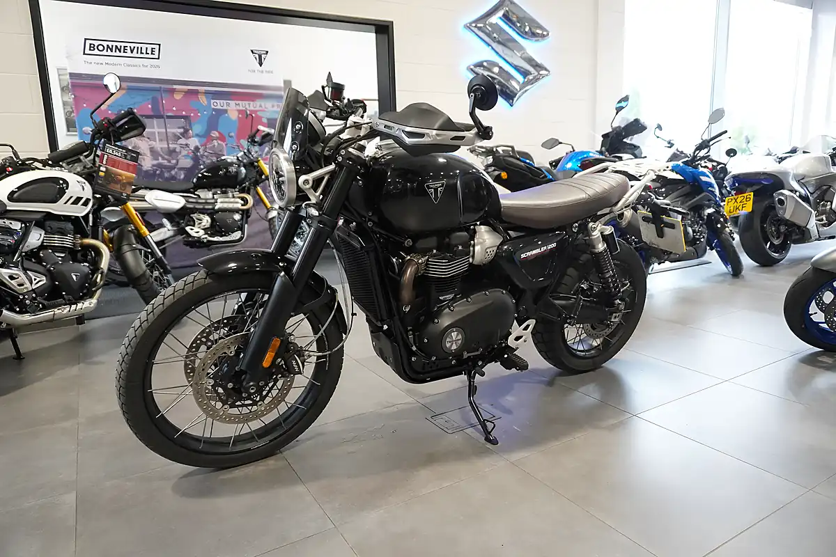 Used 2024 Triumph Scrambler 1200 X Black - Interior and Exterior details 6