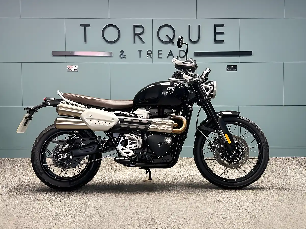 Used 2024 Triumph Scrambler 1200 X Black - Interior and Exterior details 2