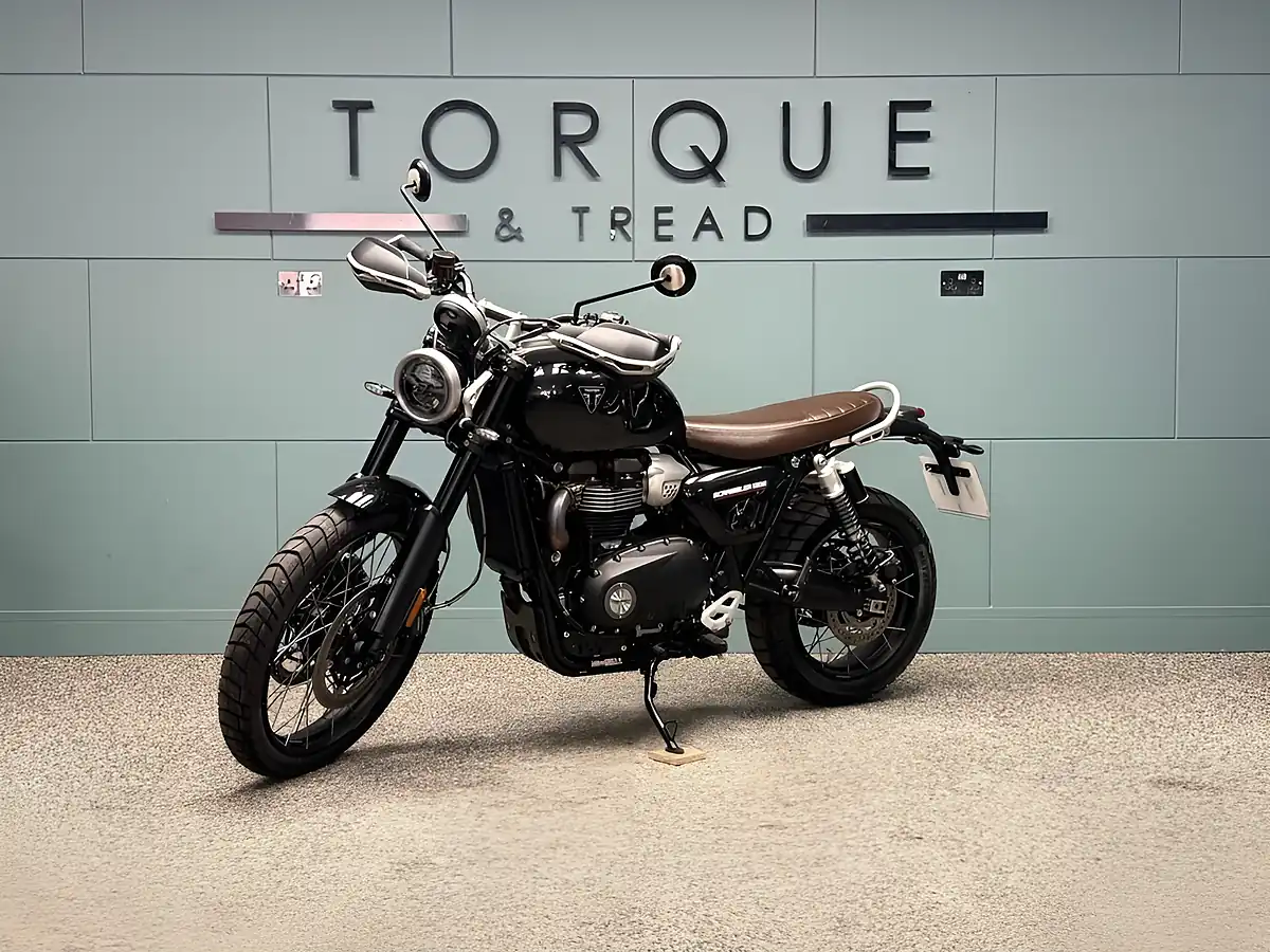 Used 2024 Triumph Scrambler 1200 X Black - Interior and Exterior details 9