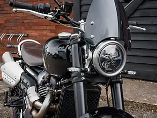Used 2024 Triumph Scrambler 1200 X Sapphire Black - Interior and Exterior details 4