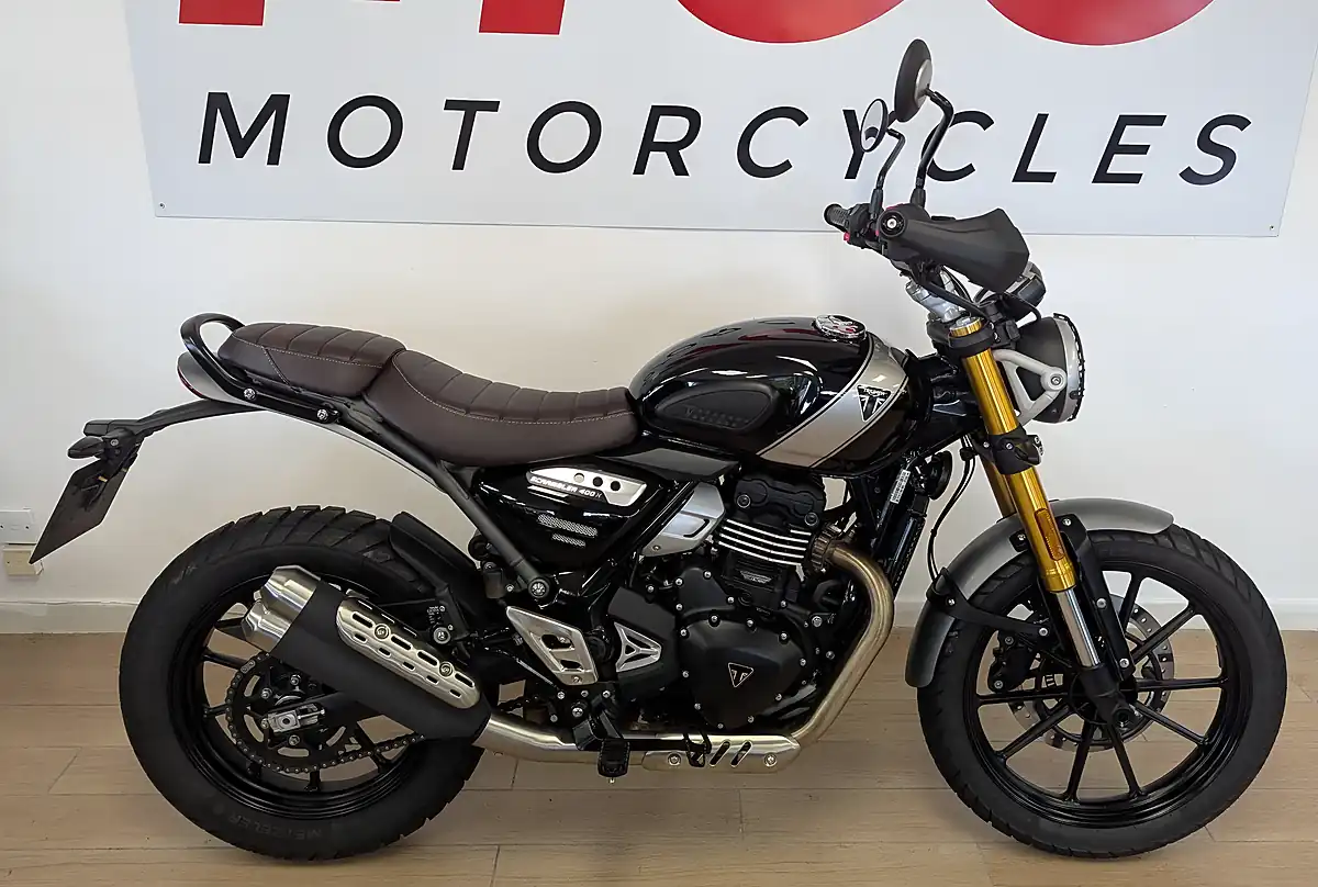 Used 2024 Triumph Scrambler 400 Modern Classics Black - Interior and Exterior details 3
