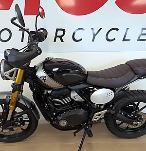 Used 2024 Triumph Scrambler 400 Modern Classics Black - Interior and Exterior details 7