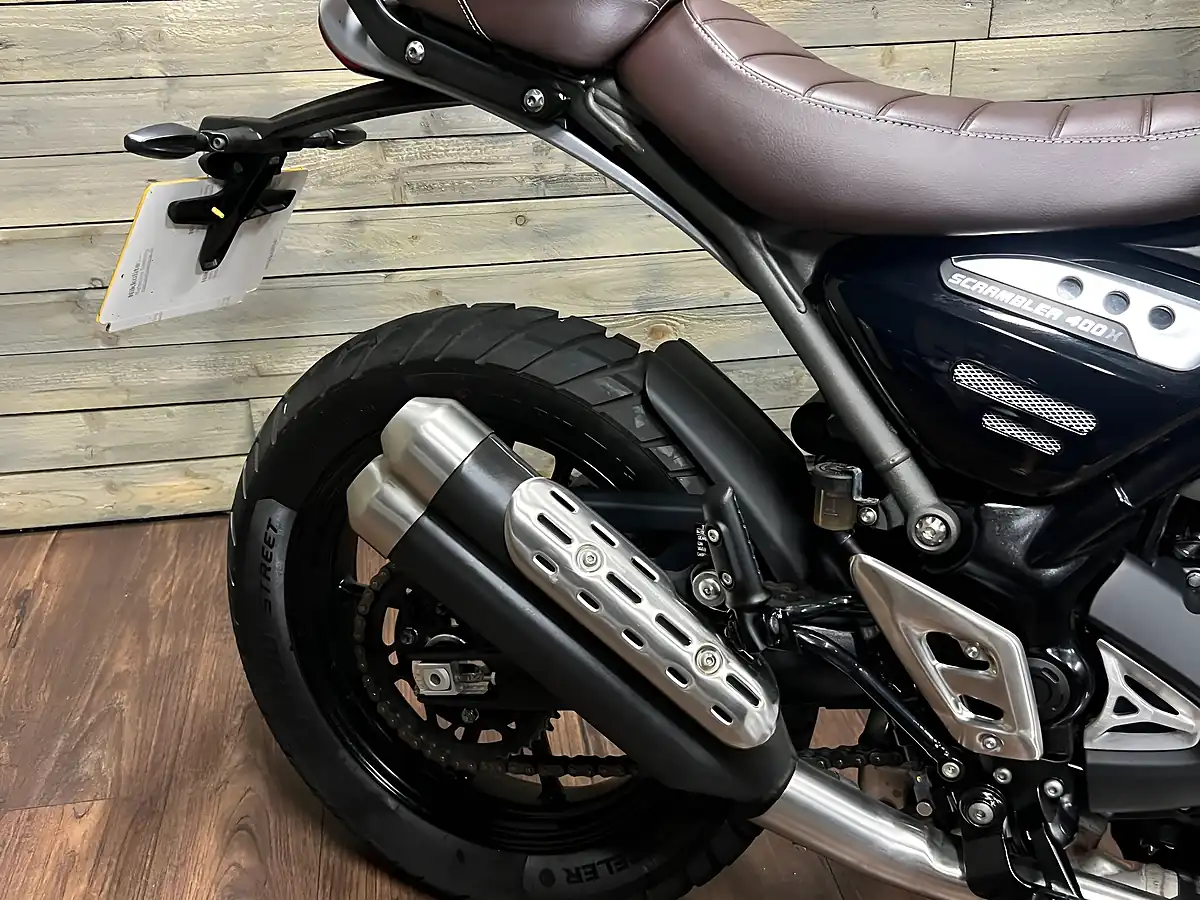 Used 2024 Triumph Scrambler 400 Modern Classics Green - Interior and Exterior details 4