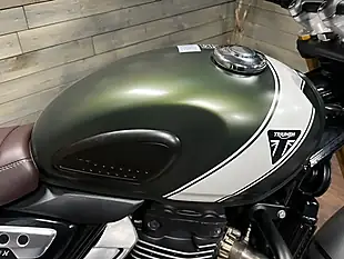 Used 2024 Triumph Scrambler 400 Modern Classics Green - Interior and Exterior details 6