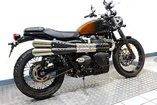 Used 2024 Triumph Scrambler 900 Orange Stealth Orange - Interior and Exterior details 3