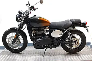 Used 2024 Triumph Scrambler 900 Orange Stealth Orange - Interior and Exterior details 9