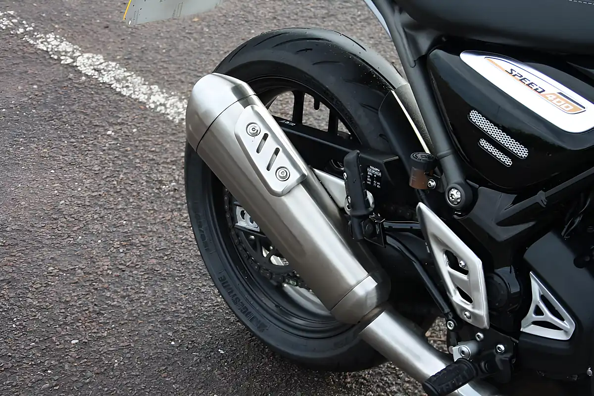 Used 2024 Triumph Speed 400 Black/Grey - Interior and Exterior details 12