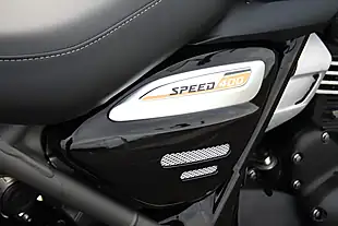 Used 2024 Triumph Speed 400 Black/Grey - Interior and Exterior details 9
