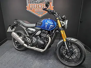 Used 2024 Triumph Speed 400 Blue - Interior and Exterior details 2
