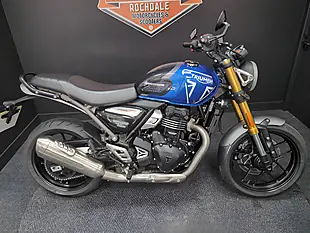 Used 2024 Triumph Speed 400 Blue - Interior and Exterior details 4