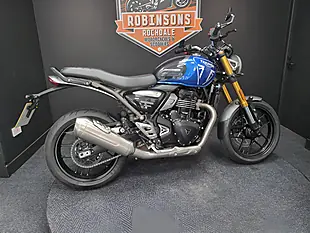 Used 2024 Triumph Speed 400 Blue - Interior and Exterior details 6